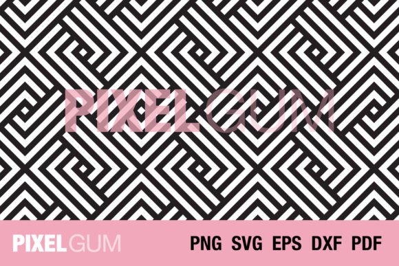 Abstract Geometric Interwoven Pattern: A Versatile Design Asset for Creative Projects