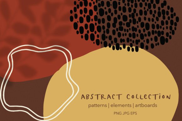 DIY Abstract Collection: A Versatile Resource for Creative Projects