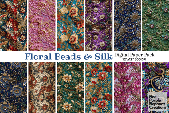 Elegant Indian Wedding Hindu Pattern: A Versatile Digital Scrapbook Paper for Creative Projects