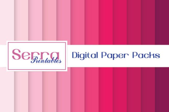 Exploring the Versatility of Shades of Pink Digital Paper Pack in Modern Design