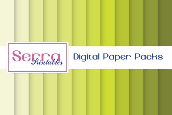 Shades of Lime Digital Paper Pack: A Versatile Resource for Creative and Professional Projects