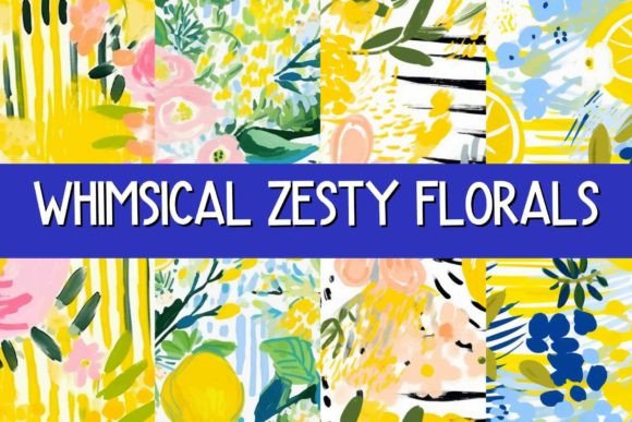 Whimsical Zesty Florals Collection